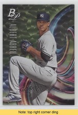2018 Bowman Platinum Top Prospects Ice Albert Abreu #TOP-25 READ 4k8