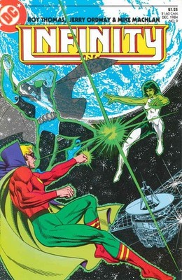 Infinity, Inc. #9 VF; DC | Green Lantern Roy Thomas Jerry Ordway - w/Bag+Board