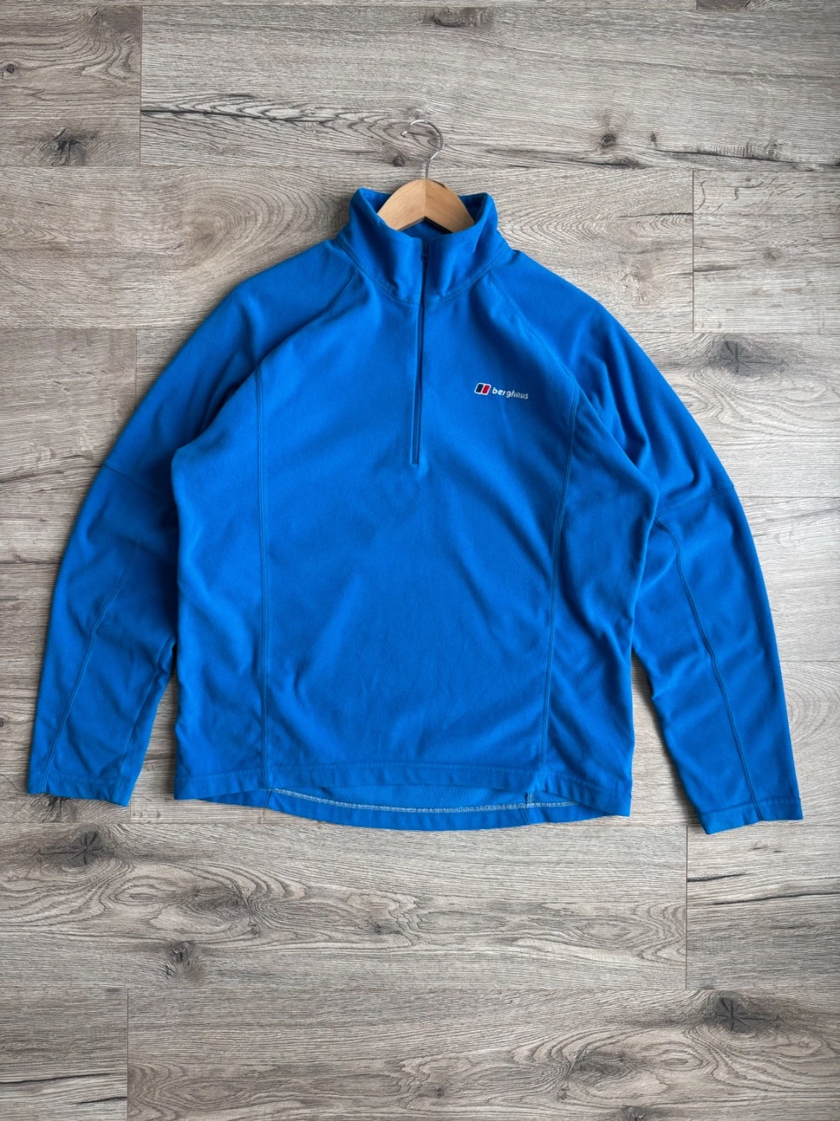Berghaus 1/3 Zip Blue Fleece Jacket Men's
Opens in a new window or tab