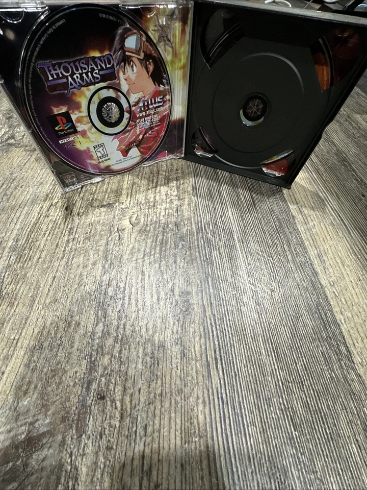 Thousand Arms (Sony PlayStation 1, 1999) Family Video, No Manual - Image 3 of 4