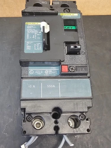 SQUARE D/SCHNEIDER ELECTRIC HG 060 15AMP CIRCUIT BREAKER