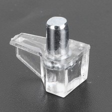 50PCS Clear Shelf Support Pegs Shelf Holder Pins Bracket Cabinet Clips Hold BAJ.
