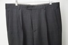 Zanella Wool Windowpane Plaid  Dress Pants Trousers 54 EU Brand NEW — photo 1