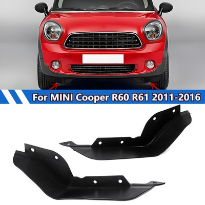 #ad #ad 2x Front Bumper Splash Mud Flap Guard Pressure Lip For MINI Cooper R60 R61 11 16 $53.10