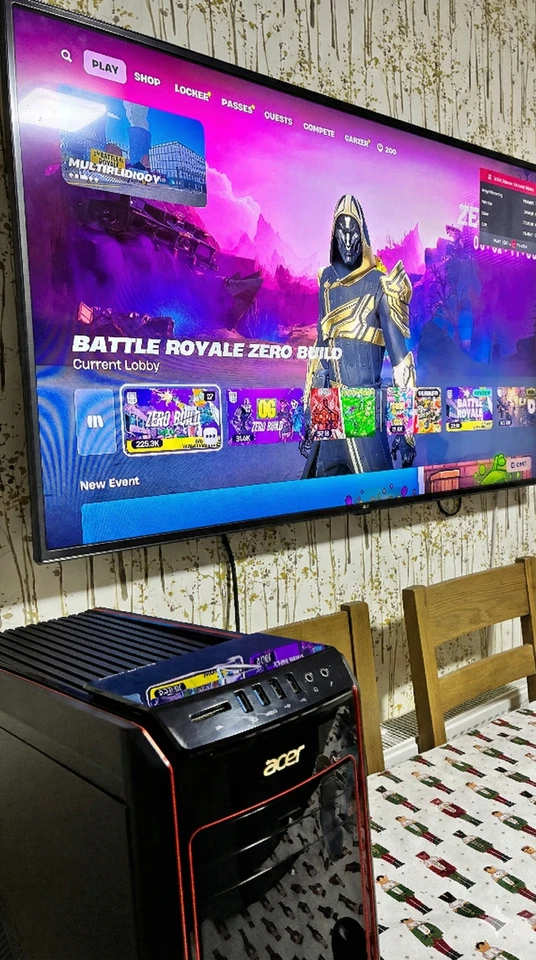 Acer Predator Fast Gaming PC, i7 ,24GB, RX570, 256GB SSD & 1 TB HD, WiFi, Win 11 - Image 2 of 4