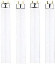 DYSMIO F25T8 22W 36" T8 Light Bulb, 3000K 2300 Lm, G13 Medium Bi-Pin, 20000 Hrs