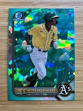 2022 Bowman Chrome Prospects - Pedro Pineda  #BCP-94 Sapphire Aqua 17/55  (RC)