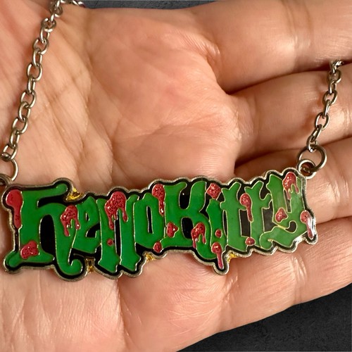 Hello Kitty Halloween Necklace, Gothic Halloween