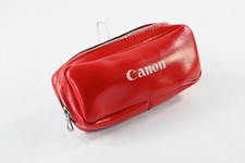 Vintage Canon 35mm Film Storage Case Red  G786