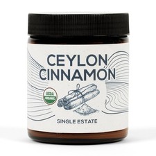 Organic Ceylon Cinnamon, Single Estate, Freshly Ground Premium Sri Lanka Cinn...