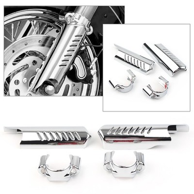 Untere Gabelbeinabweiser Chrom Für Harley Heritage Softail Classic FLSTC FLSTN