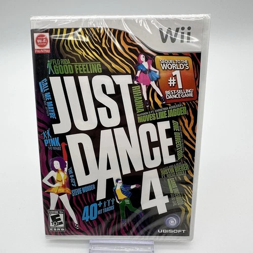 Just Dance 4 Nintendo Wii - Sealed!