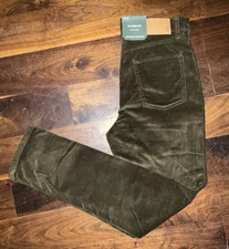 Mutual Weave, Slim Fit, Corduroy, Pant, Men’s 32x34, NWT, Relaxed Taper
