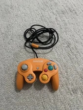 Nintendo GameCube Wired Ergonomic Orange Controller DOL-003