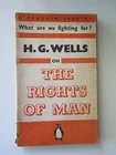 The Rights of Man.  H.G.Wells. undated but early during WW2.  B284.