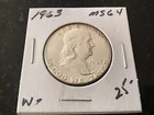 1963 Ben Franklin Half Dollar. Good Condition.