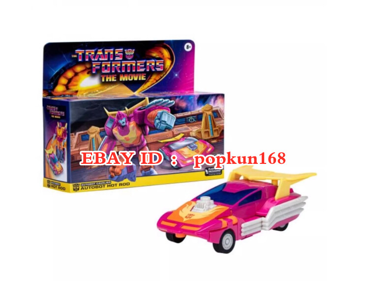 New Transformers Hot Rod G1 Autobot Cavalier Hasbro The Movie