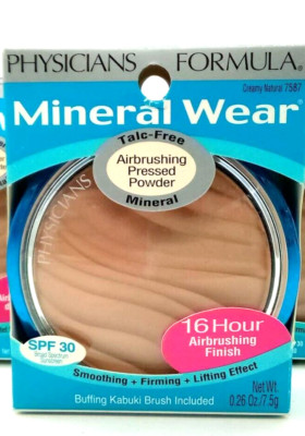 Physicians Formula Mineral Wear Pressed Powder #7587 Creamy Natural 8/20