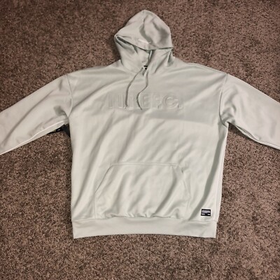 Nike Football Hoodie Size XL Pistachio Frost White AR8002 321 New Rare  Mens