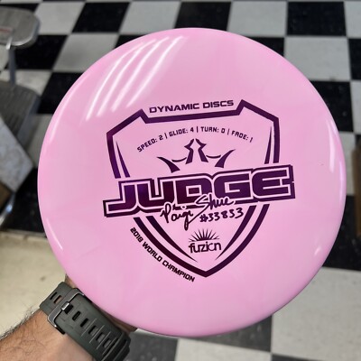 Dynamic Discs Paige Shue Fuzion Burst Judge 176g