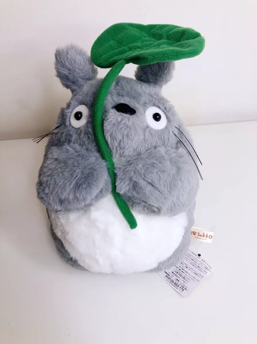 TOTORO Peluche pupazzo totoro gigante con foglie studio ghibli