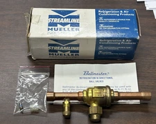Mueller Ballmaster A-17461 Bi-Directional Refrigeration Ball Valve