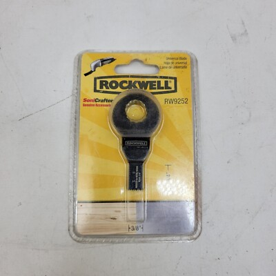 #ad Rockwell SoniCrafter RW9252 3 4quot; x 3 8quot; Universal End Cut Blade New Sealed $9.71