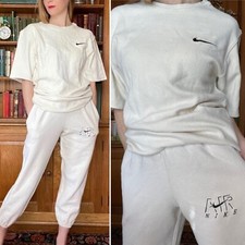 Vintage 1990s Men s Nike terrycloth jogger set shirt and pants