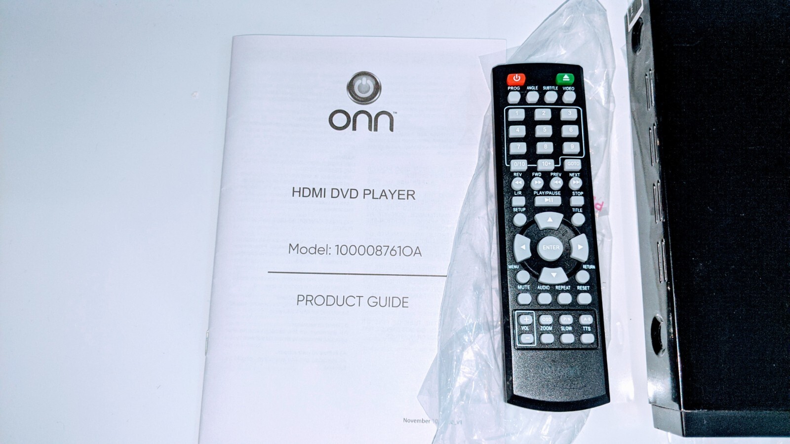 ONN HDMI DVD Player With Remote Multi Region with Code eBay