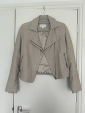 The White Company Beige Leather Jacket 6