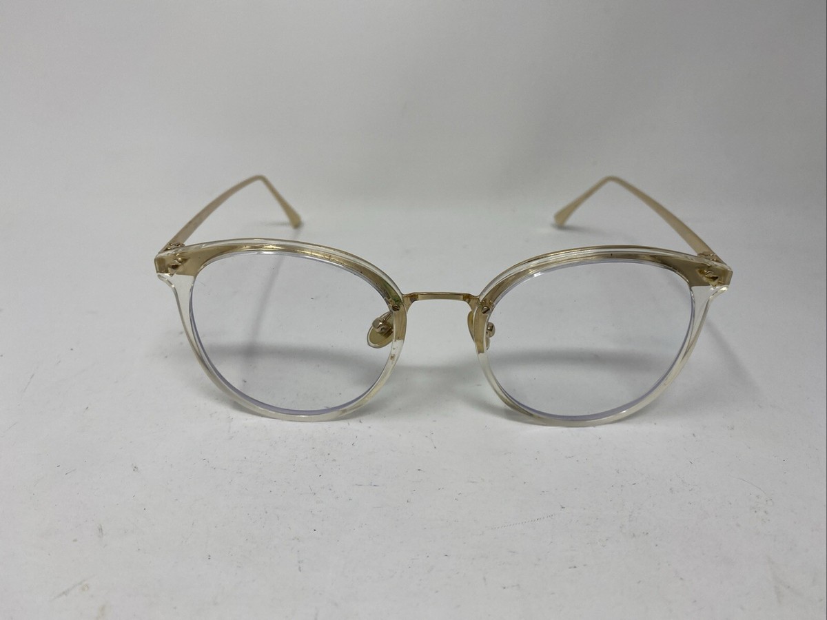 TIJN EYEWEAR T380 C2 50/22/145 GOLD EYEGLASSES FRAME 6969 | eBay
