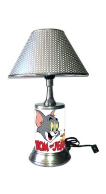 #ad #ad Tom and Jerry Lamp Table Lamp with Shade Desk Light Room Decor $43.99