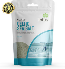 Lotus Coarse Celtic Sea Salt, 1 Kg