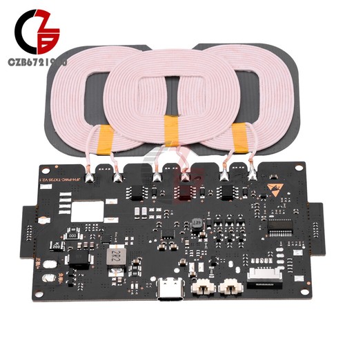 20W High Power Wireless Charger Module 12V Fast Charging Pushbutton Board Type-C - Picture 5 of 28