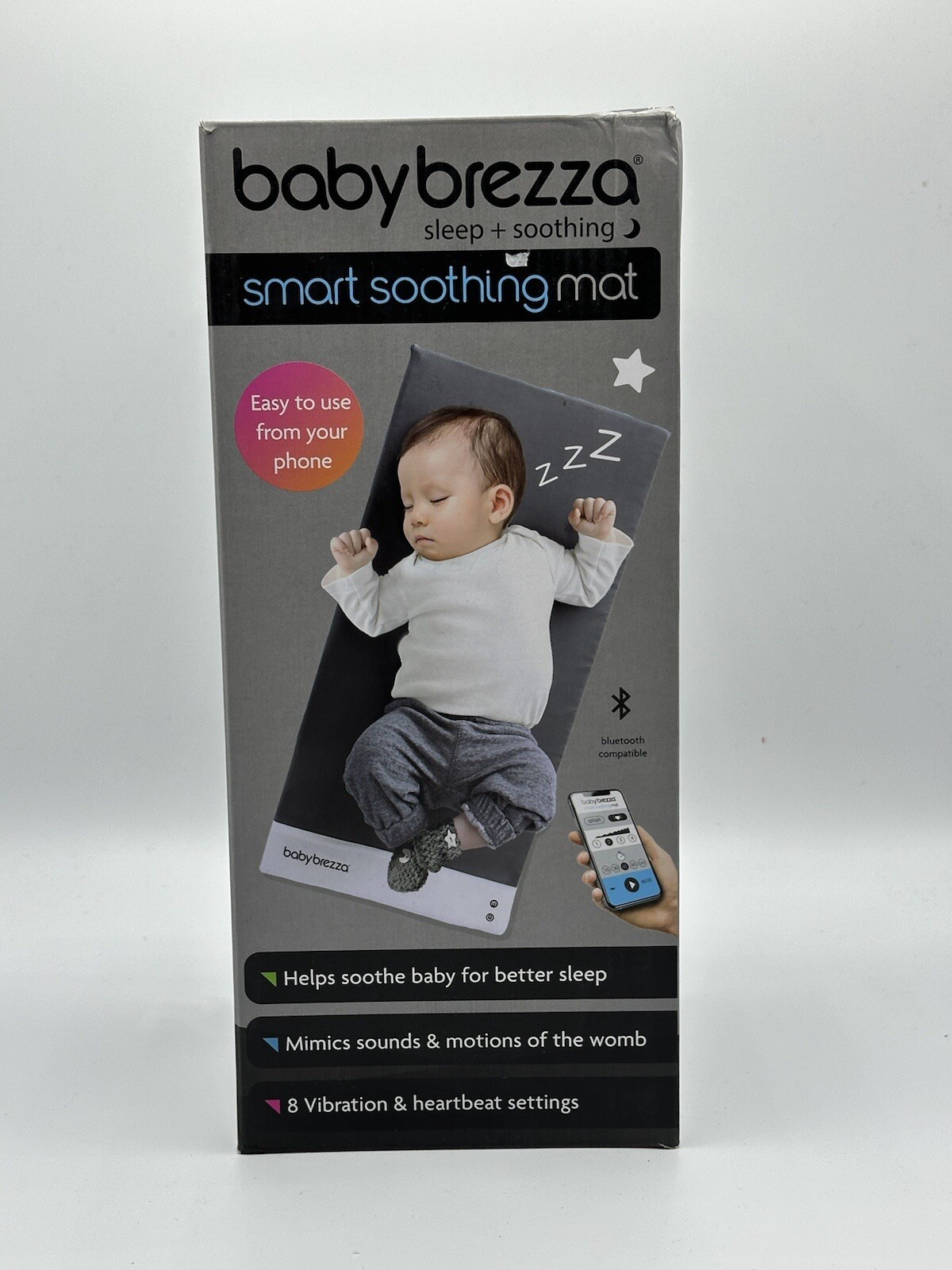 Baby Brezza Smart Soothing Mat Sleep + Soothing Phone Compatibility eBay