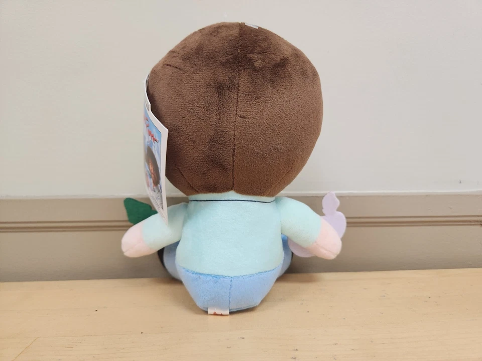 Bob Ross Kidrobot® Plush Doll, The Joy of Painting -New -8.5" tall - Image 3 of 4