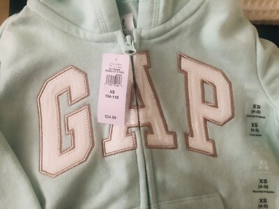 Gap Hoodie für Kinder/Mädchen. Neu Mit Etikett. XS 4-5 Jahre Mädchen