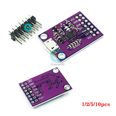 1-10Pcs CP2112 Module micro USB to SMBus I2C Communication CCS811 Debug Board