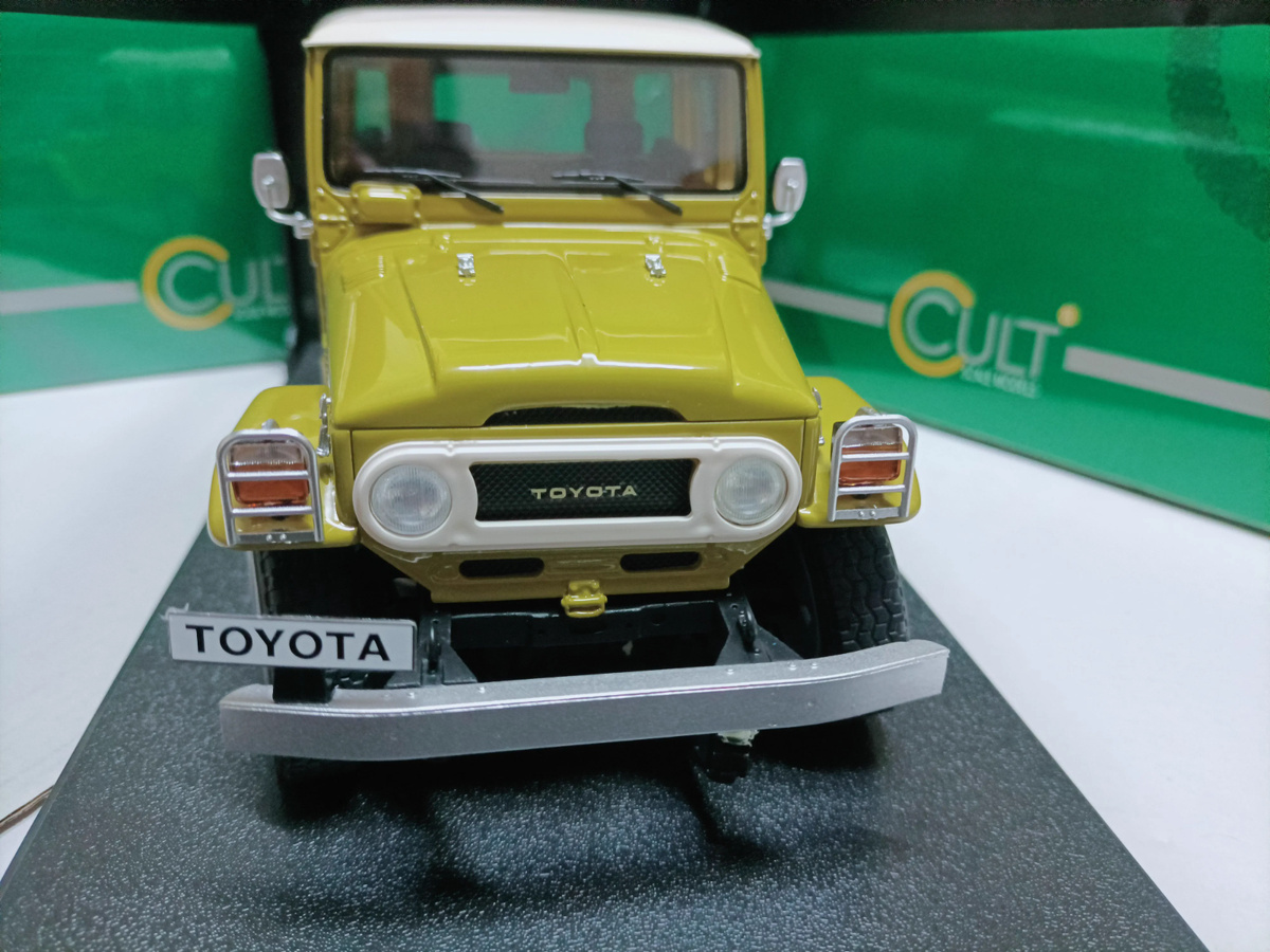 ミニカー CULT 1/18 トヨタ ランドクルーザー FJ40 イエロー CULT 1/18 Toyota Land Cruiser FJ40 Yellow | eBay