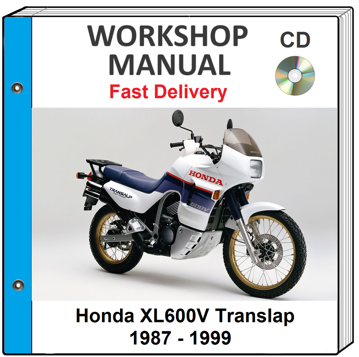 HONDA XL600V TRANSALP 600 1987 - 1999 SERVICE REPAIR SHOP MANUAL