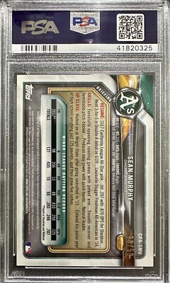 その他 Sean Murphy Auto Bowman Chrome Gold Sean Murphy 2018 Bowman Chrome 1st Auto Gold BGS 9.5GEM MINT