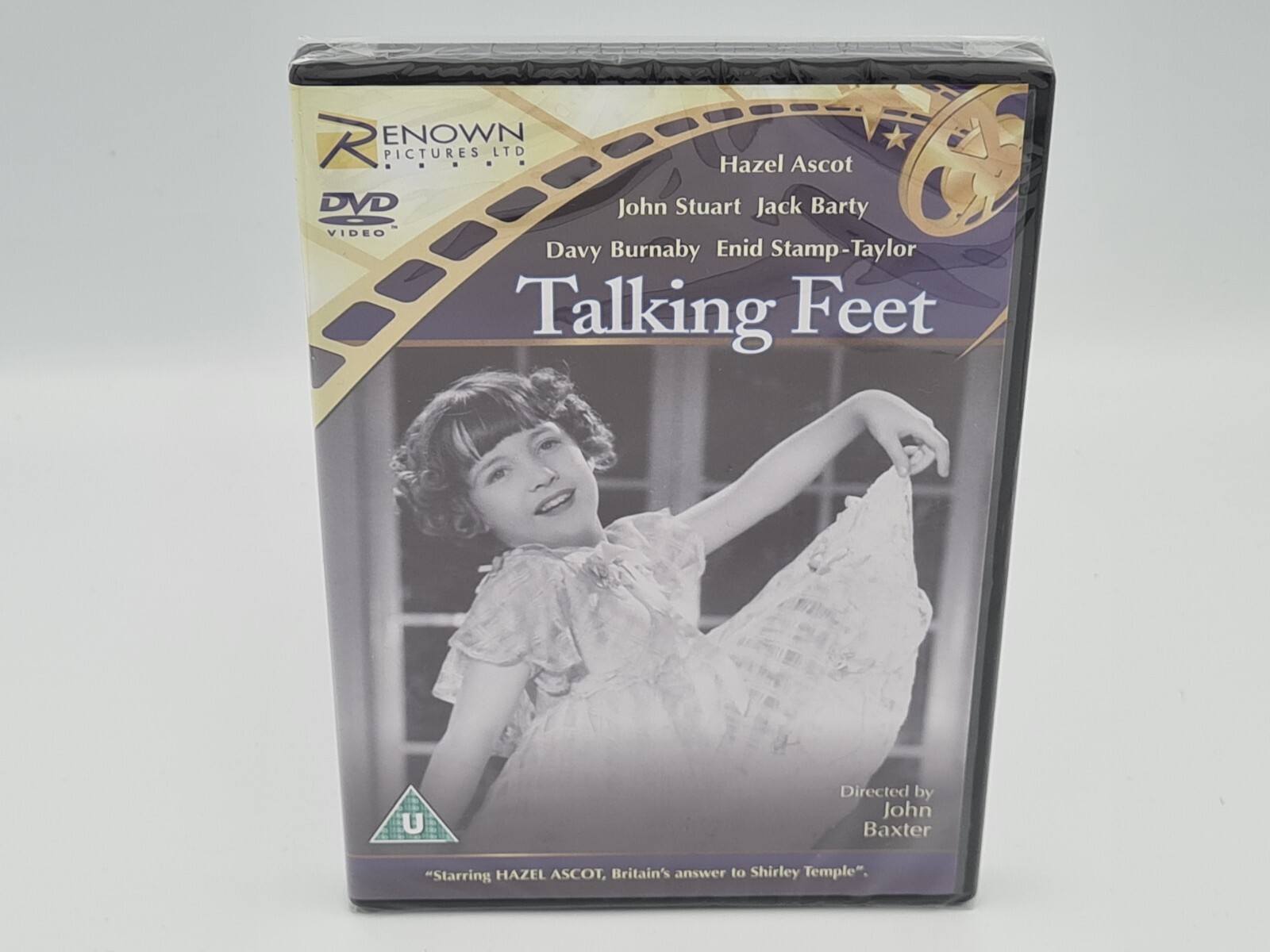 New & Sealed Talking Feet Dvd Renown 1937 B&W Hazel Ascot