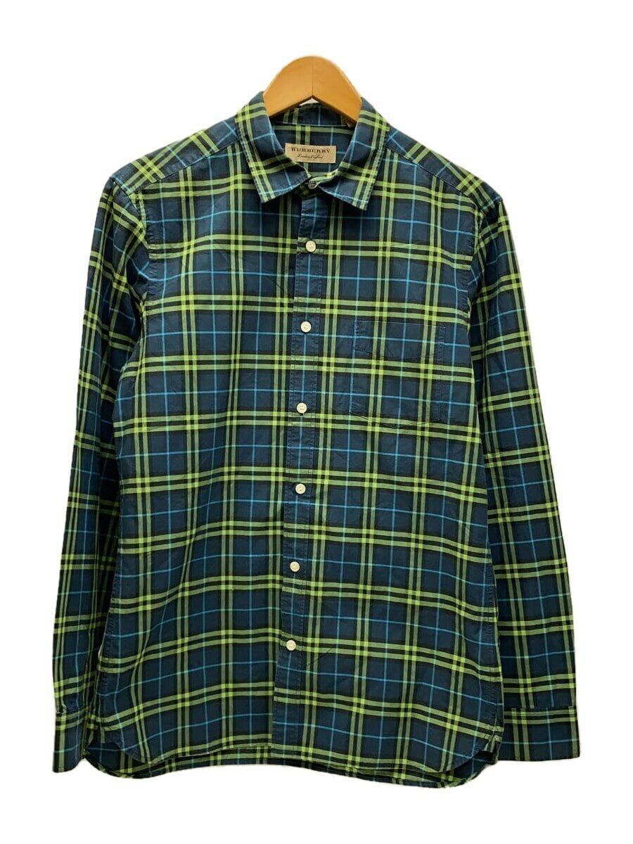 トップス BURBERRY London England check shirt BURBERRY LONDON long sleeve shirt 48 cotton Beige check Used