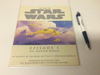 THE ART OF STAR WARS: EPISODE I THE PHANTOM MENACE - COLLECTOR