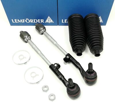 2x LEMFÖRDER Spurstange mit 2x Lenkmanschette Vorne BMW 3er E90 xDRIVE MODELLE