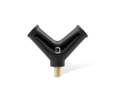 Kescherblock aus Metall V-Block Y-Adapter Bankstickgewinde Messing