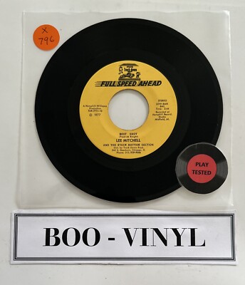 Lee Mitchell And The Birmingham Rhythm Section - Best Shot 7  Soul Funk Vinyl EX