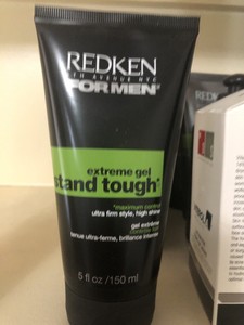 redken for men stand tough extreme gel hair gel