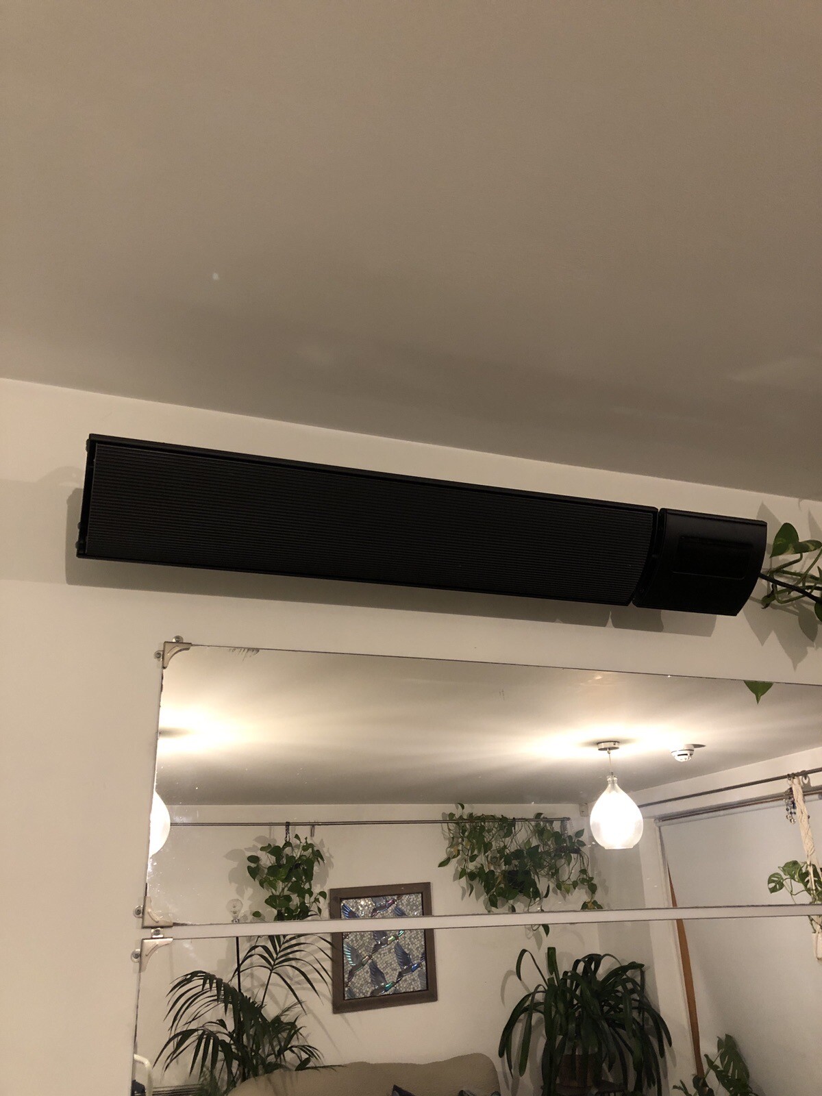 Devola Smart Electric Infrared Patio Heater 1200W Wall Mounted WiFi