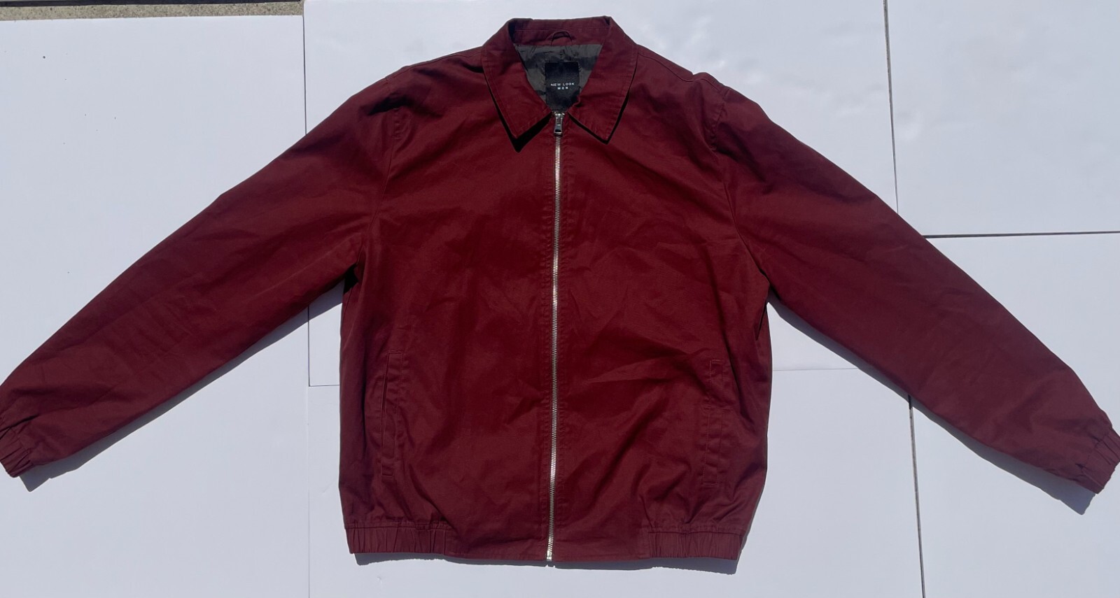 maroon jacket L perfect condition - image 4